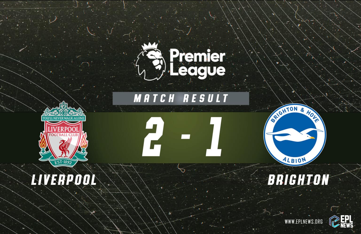 Laporan Liverpool vs Brighton