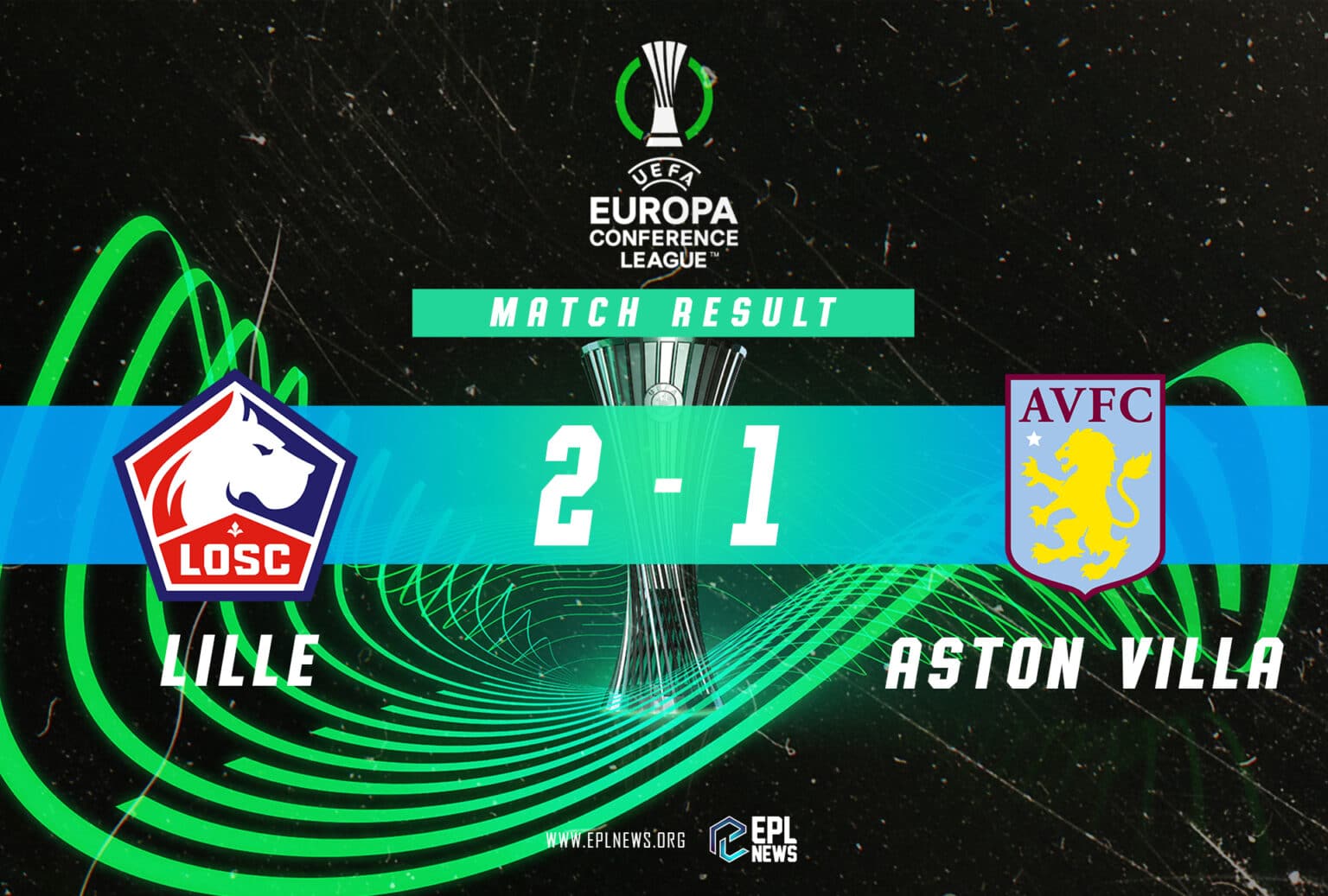 Laporan Lille vs Aston Villa