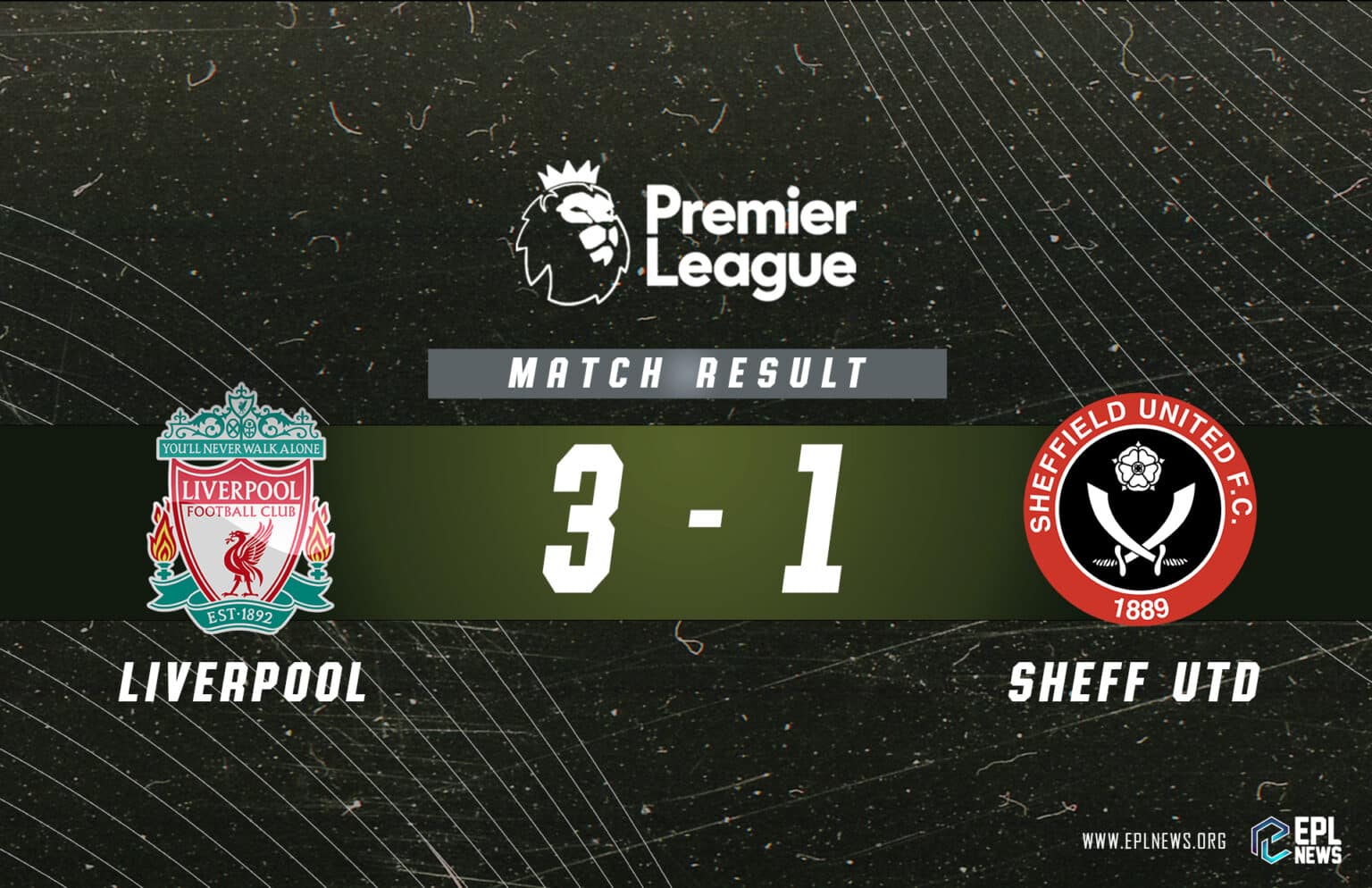 Laporan Liverpool vs Sheffield