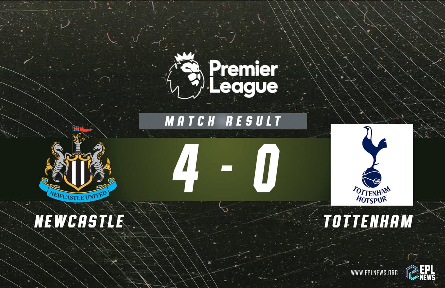Laporan Newcastle vs Tottenham