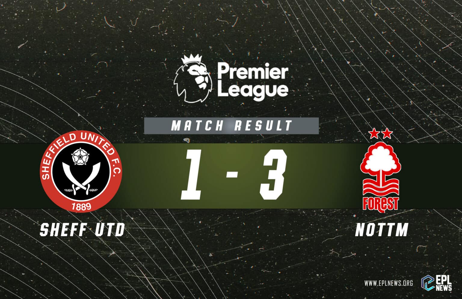 Laporan Sheffield United vs Nottingham Forest
