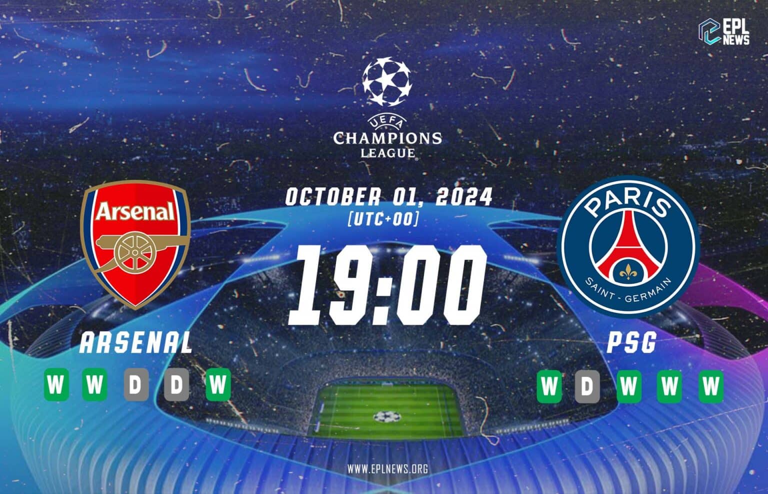 Pratinjau Arsenal vs PSG