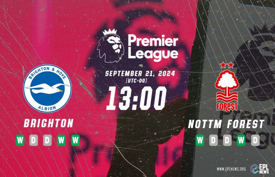 Pratinjau Brighton vs Nottingham Forest