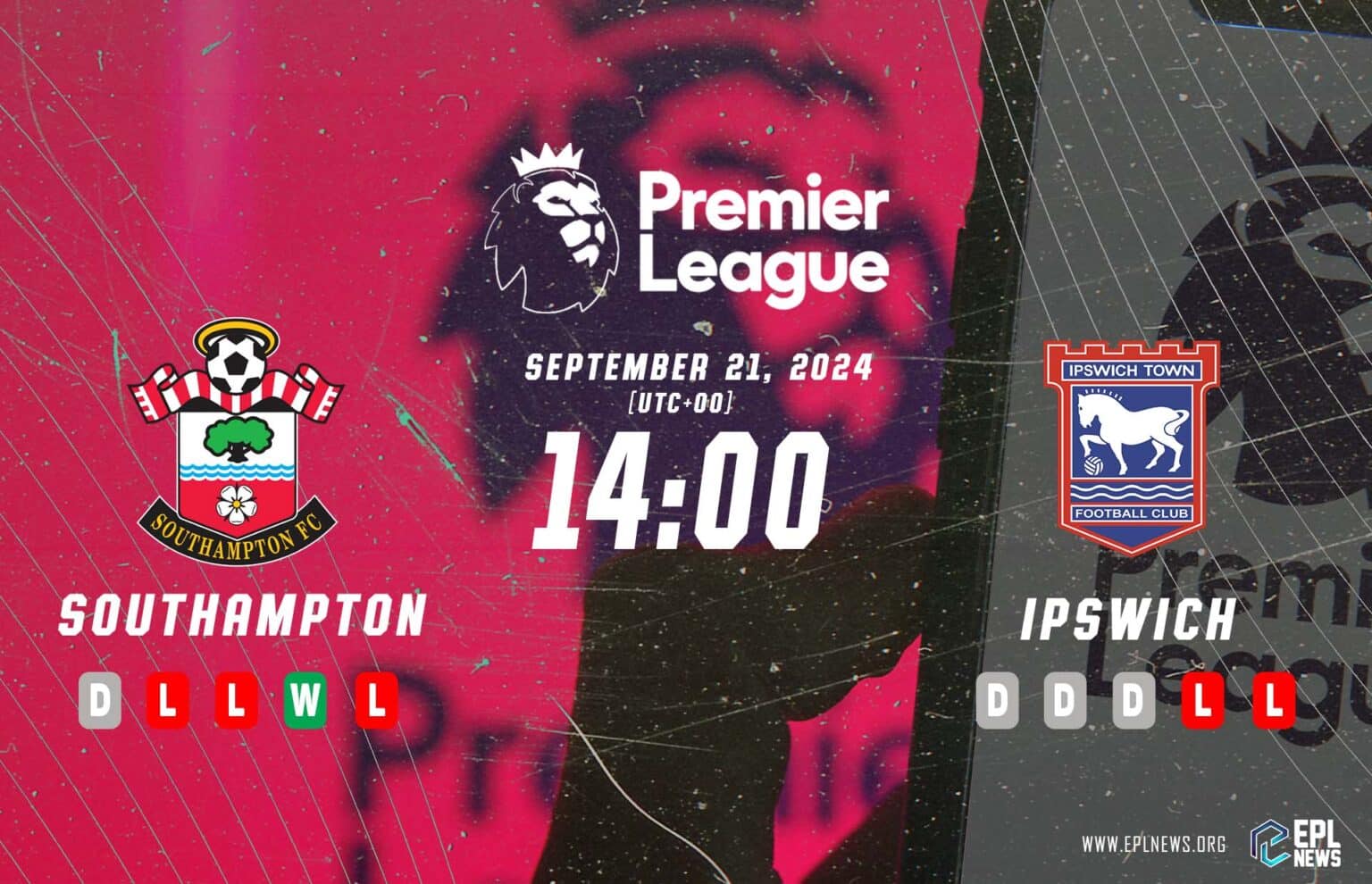 Pratinjau Southampton vs Ipswich