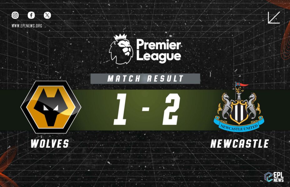 Wolves vs Newcastle 1-2