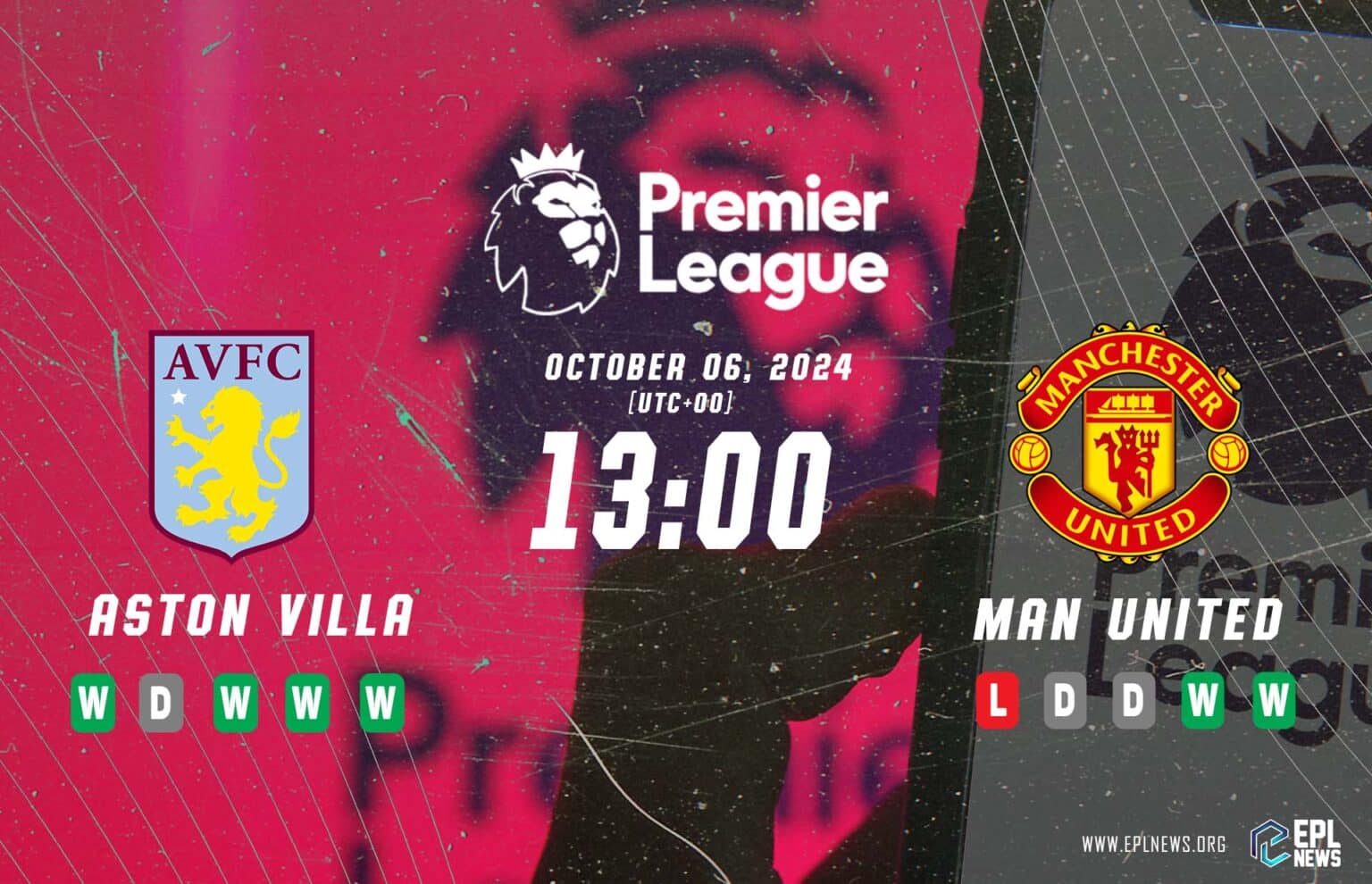 Pratinjau Aston Villa vs Manchester United