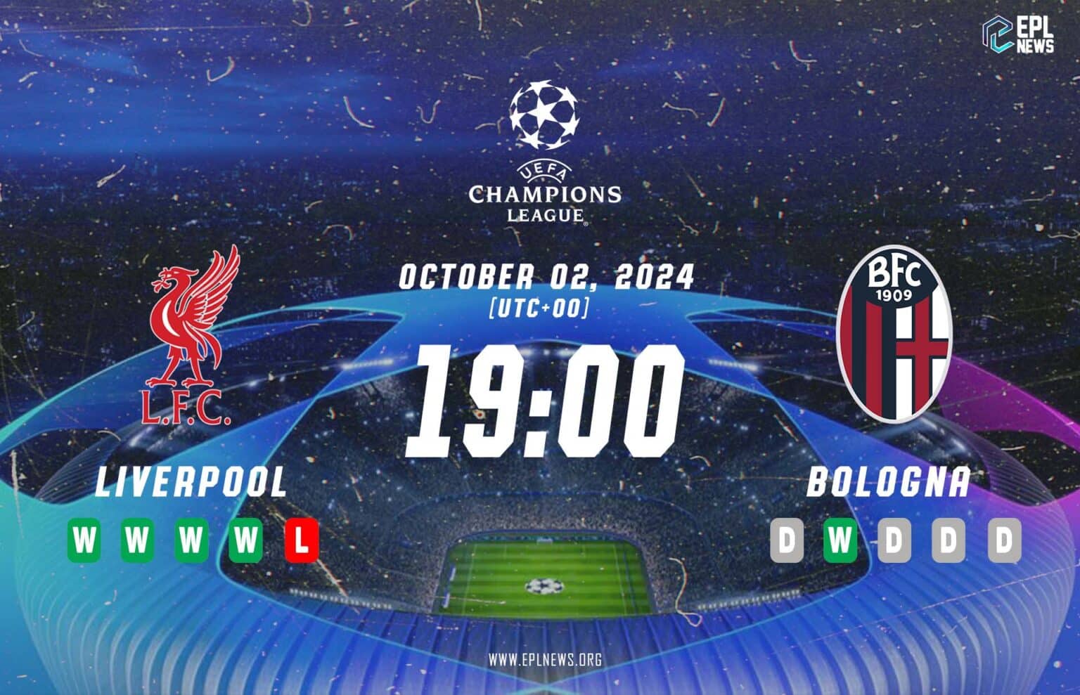 Pratinjau Liverpool vs Bologna