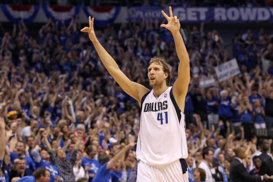 5 máximos anotadores históricos de los dallas mavericks