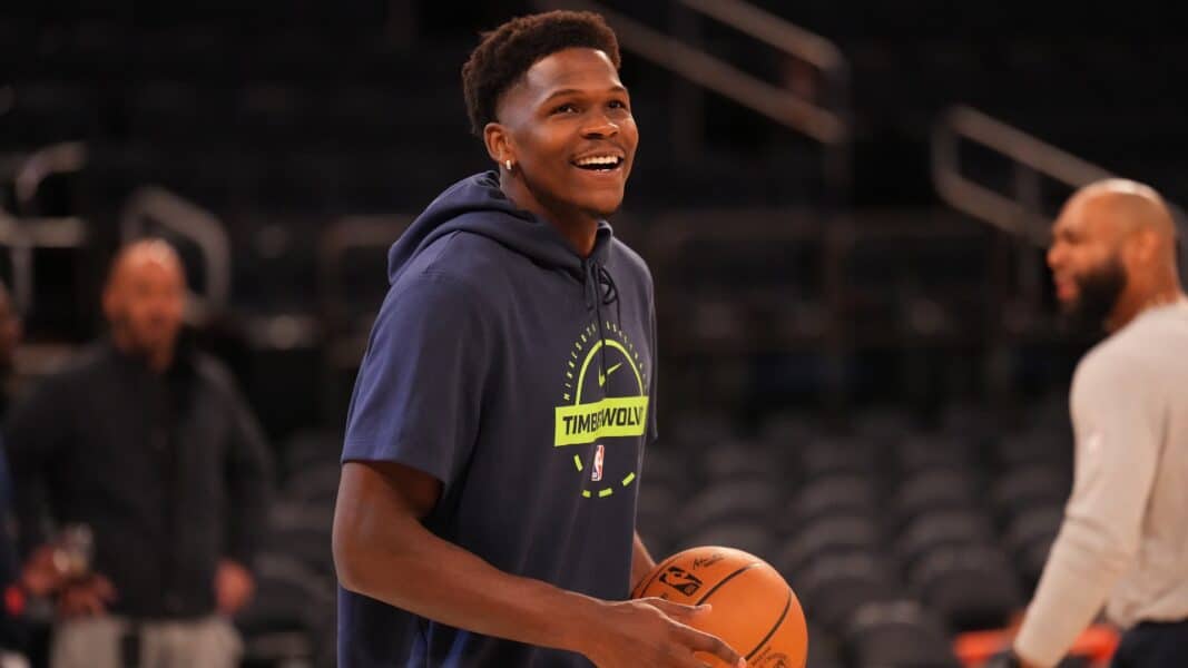 Anthony Edwards dari Wolves (hamstring) diizinkan untuk melanjutkan aktivitas di lapangan